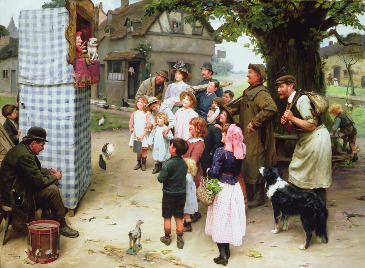 The Punch and Judy Show af Arthur John Elsley