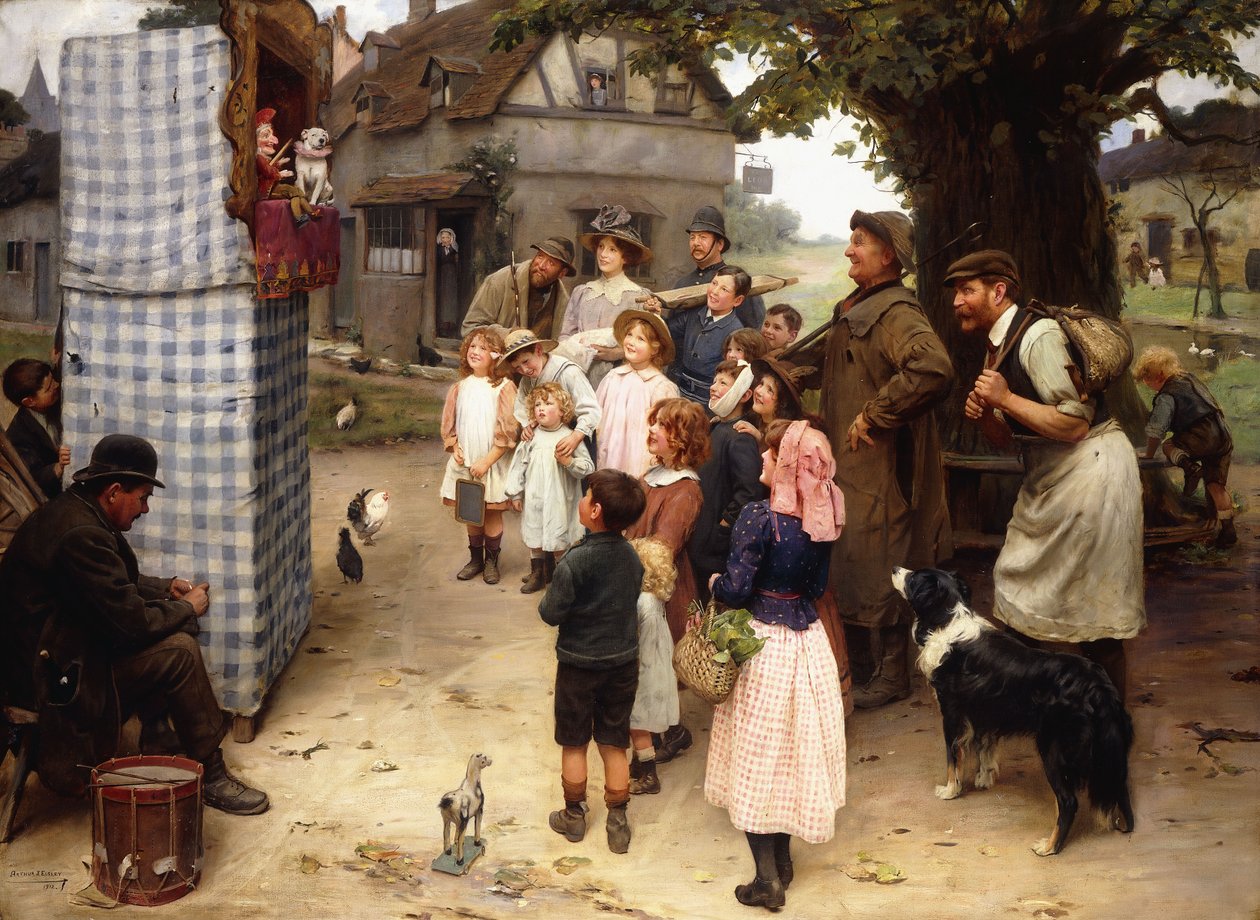 The Punch and Judy Show af Arthur John Elsley