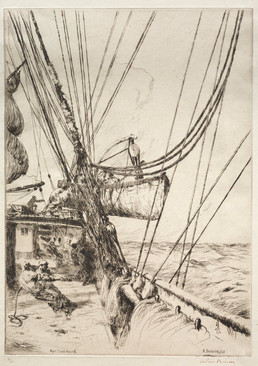 Mand overbord af Arthur John Trevor Briscoe
