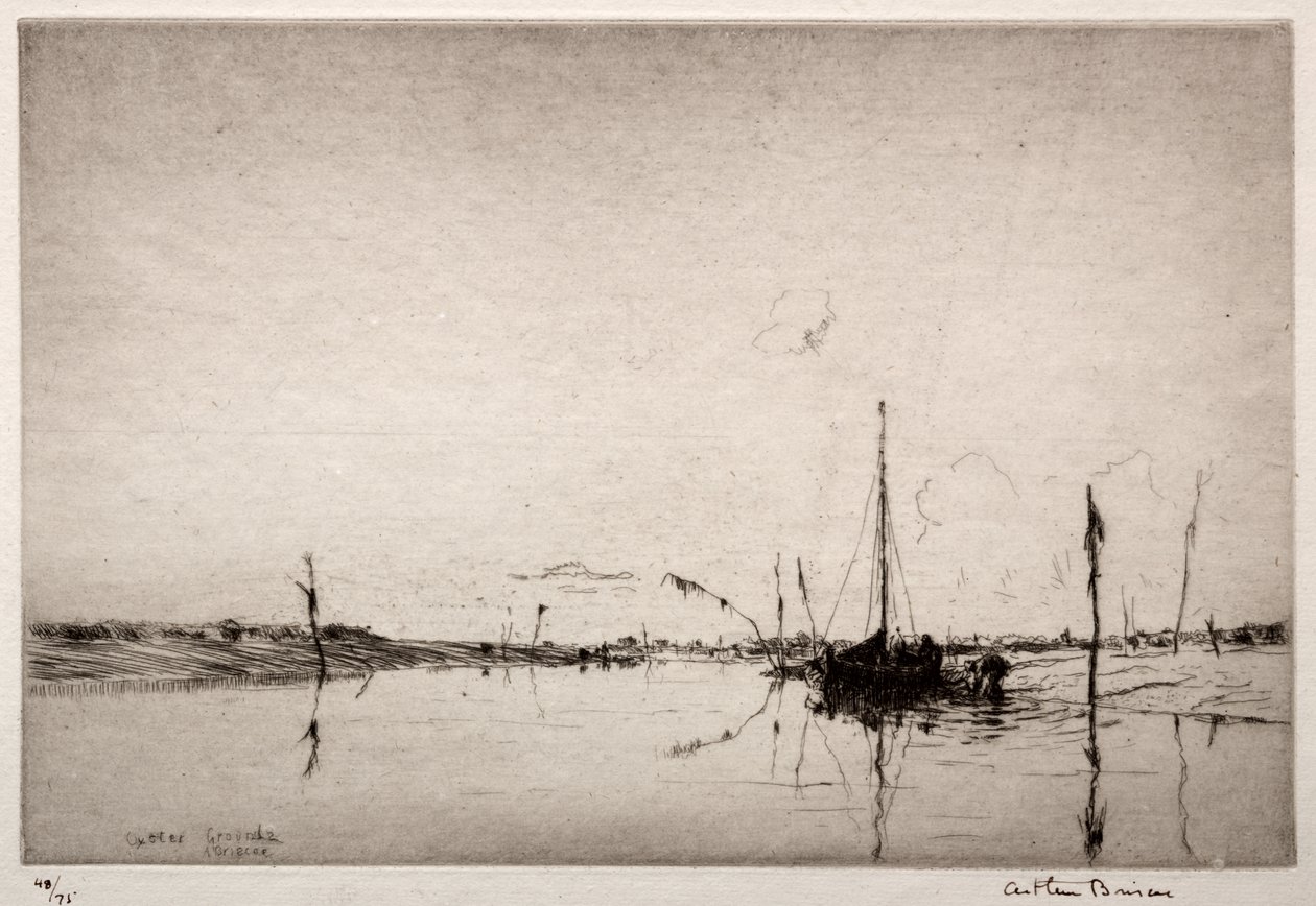 Østersgrunde af Arthur John Trevor Briscoe