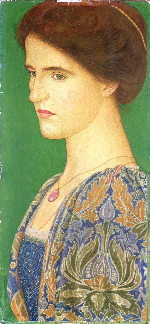 Fiammetta af Arthur Joseph Gaskin