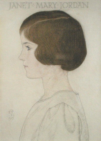 Janet Mary Jordan af Arthur Joseph Gaskin