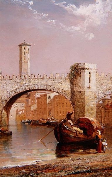Den gamle bro, Verona af Arthur Joseph Meadows