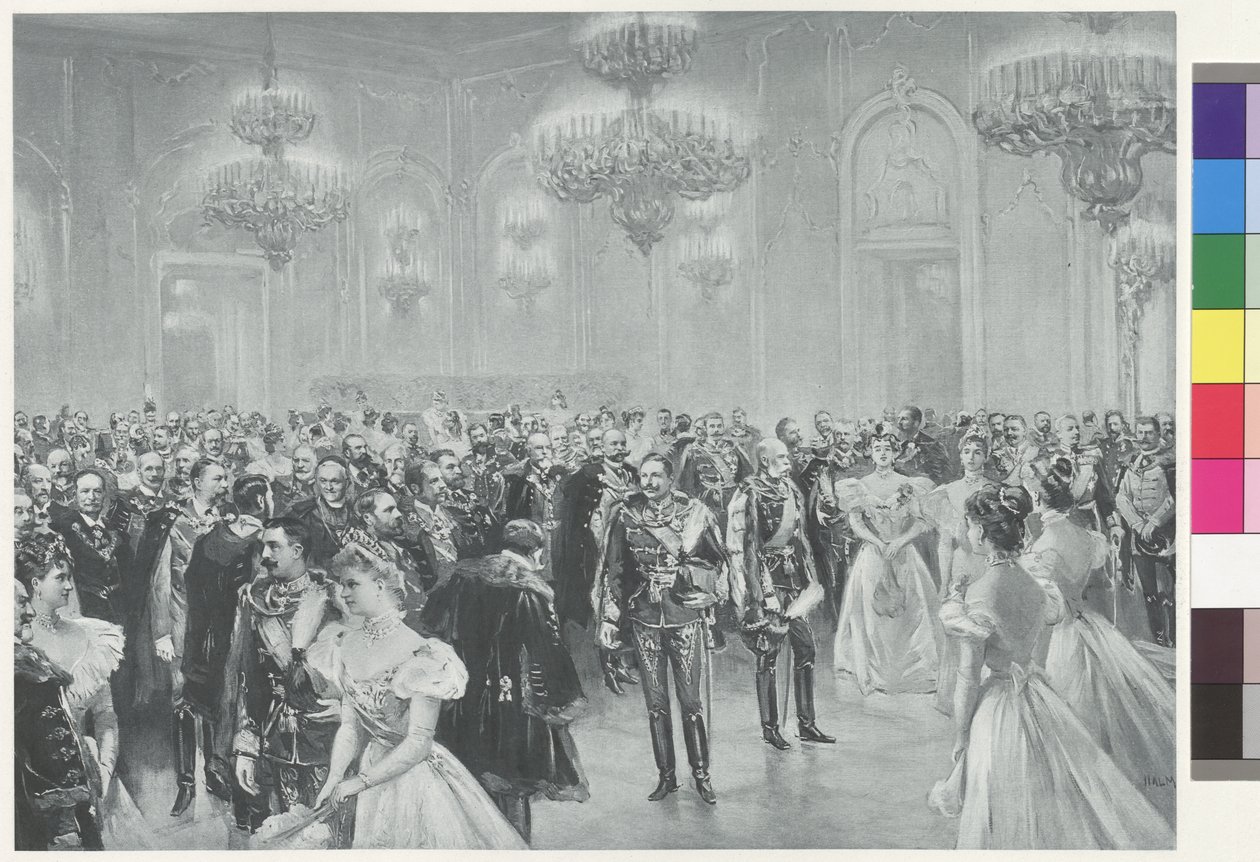 Kejser Wilhelm II af Arthur Lajos Halmi