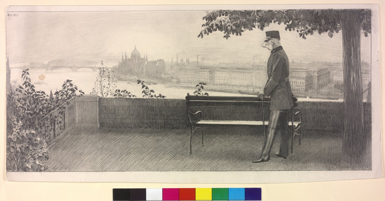 Kejser af Østrig Franz Joseph I af Arthur Lajos Halmi