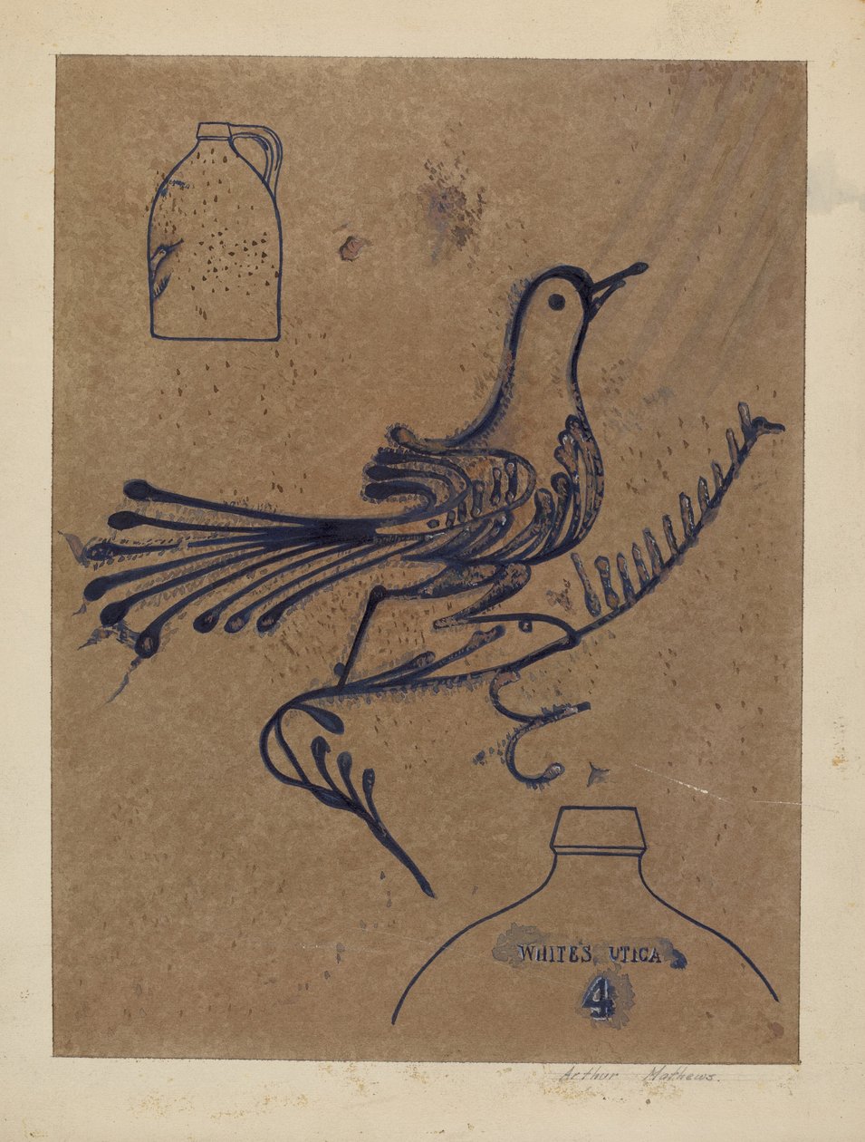Stentøjskande, ca. 1937. af Arthur Matthews
