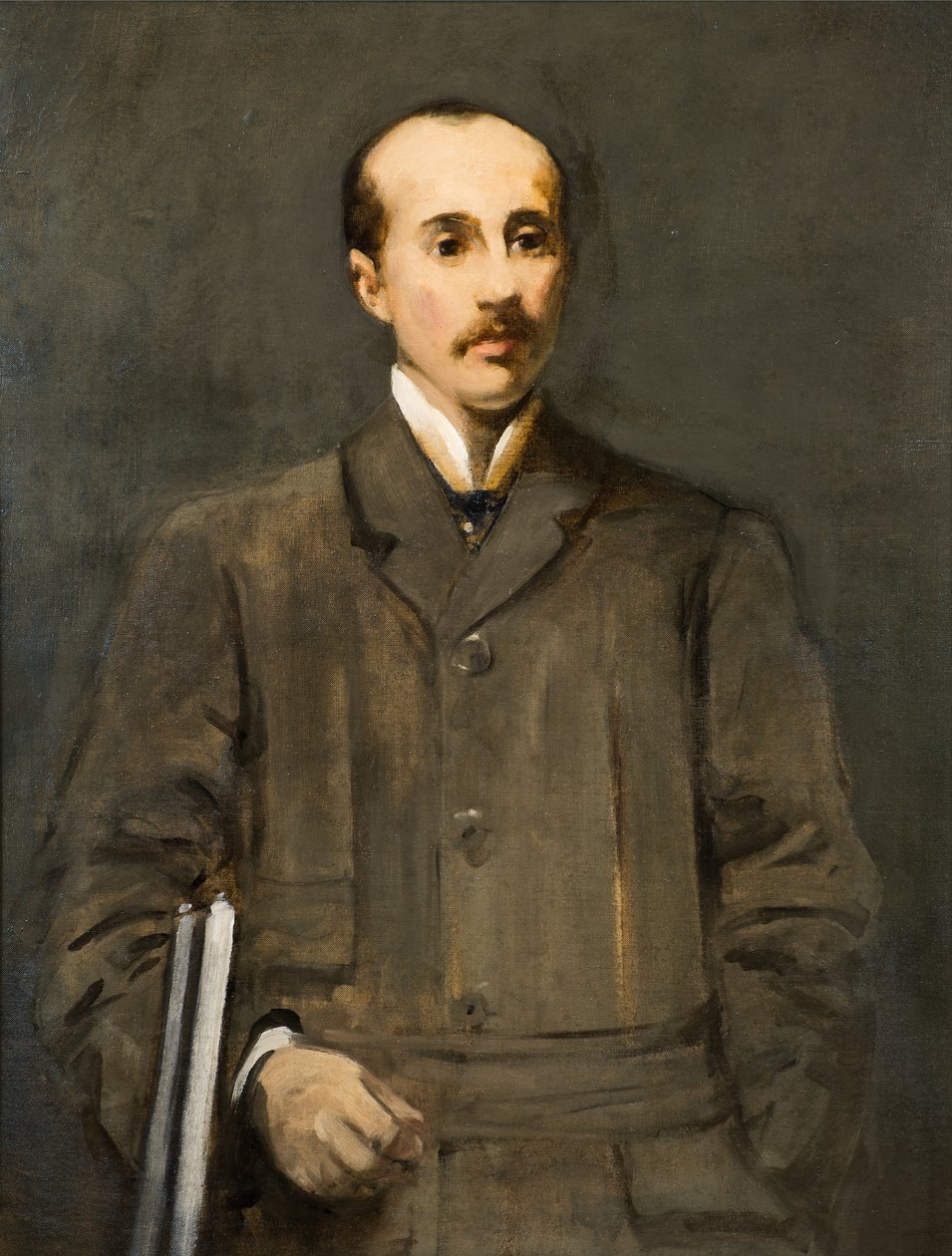 Et portrætstudie [J Martin White] af Arthur Melville