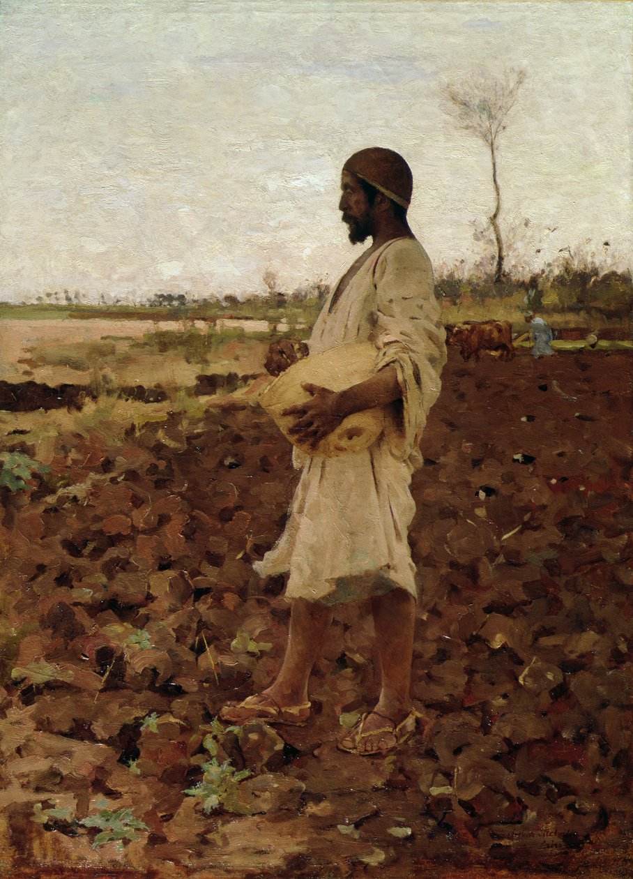 En egyptisk såmand, 1881 af Arthur Melville