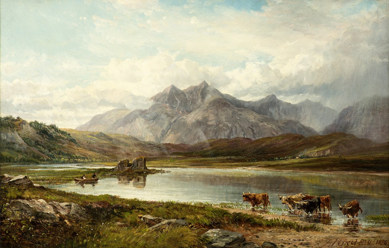 Loch Tromlee, Argyll af Arthur Perigal