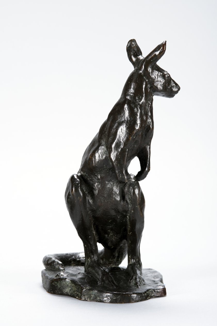 Kænguru (bronze) af Arthur Putnam
