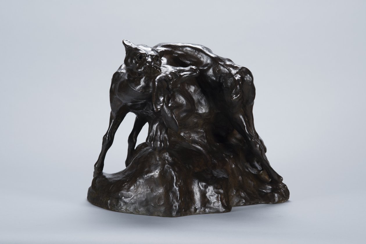 Puma Carrying Deer Carcass, ca. 1900 (bronze) af Arthur Putnam