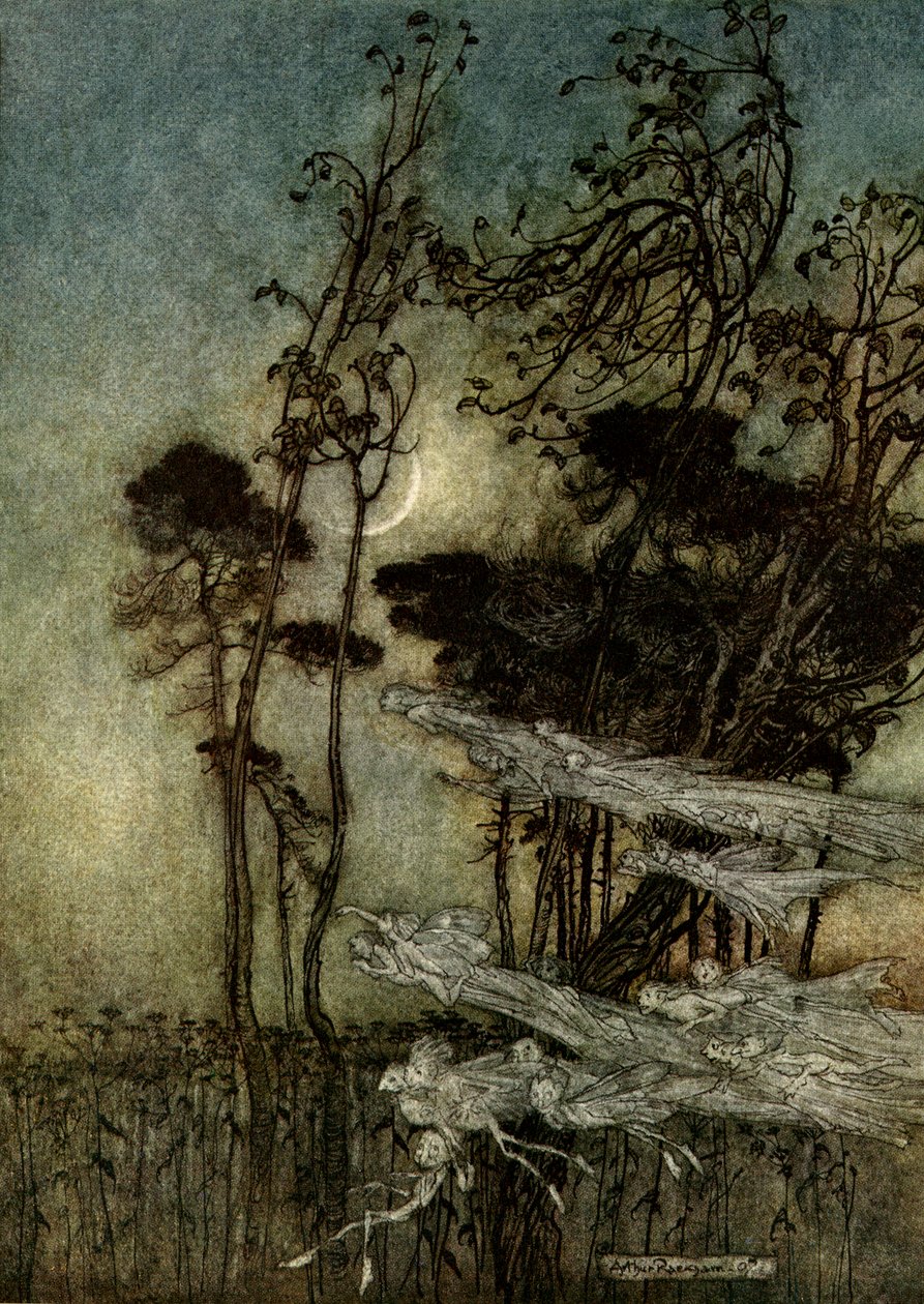 En skærsommernats drøm af Arthur Rackham
