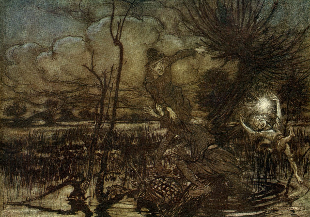 En skærsommernats drøm af Arthur Rackham
