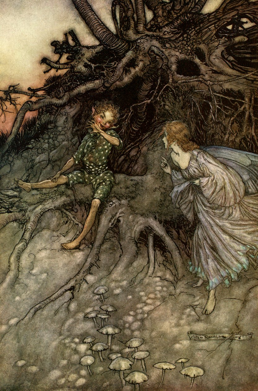 En skærsommernats drøm af Arthur Rackham