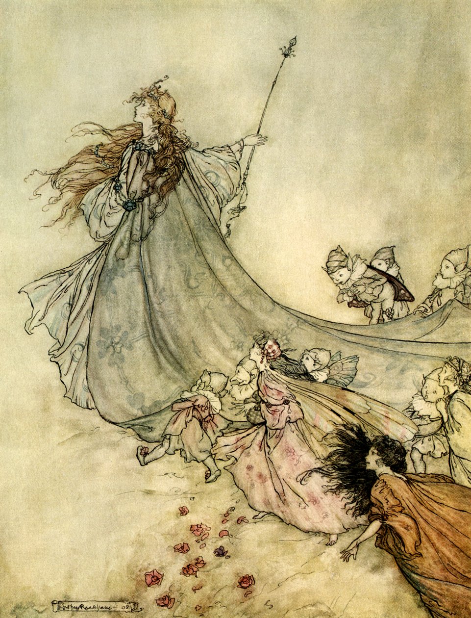 En skærsommernats drøm af Arthur Rackham