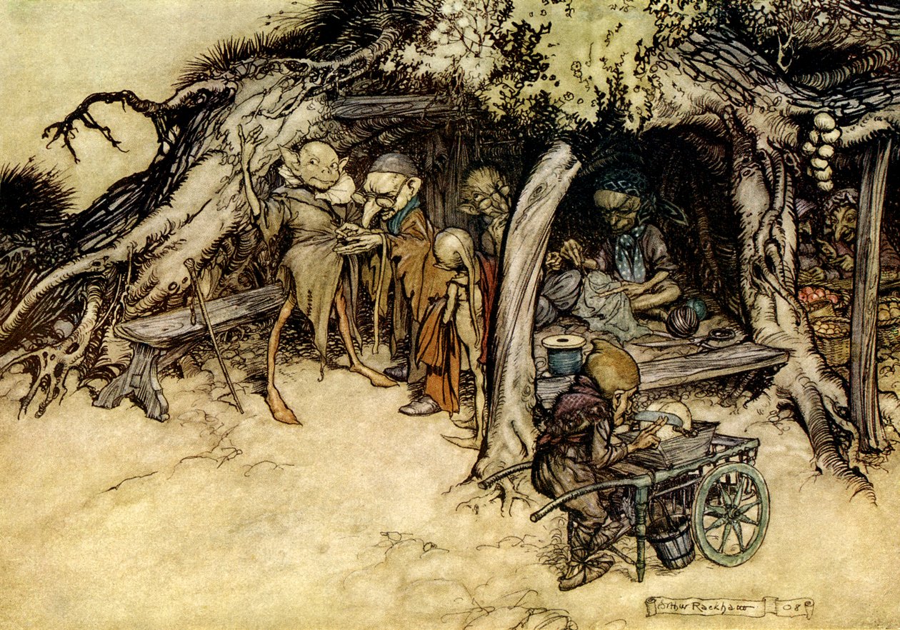En skærsommernats drøm af Arthur Rackham