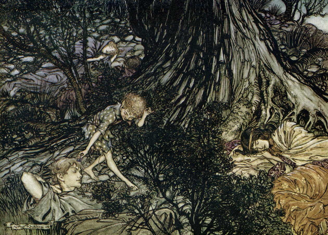 En skærsommernats drøm af Arthur Rackham