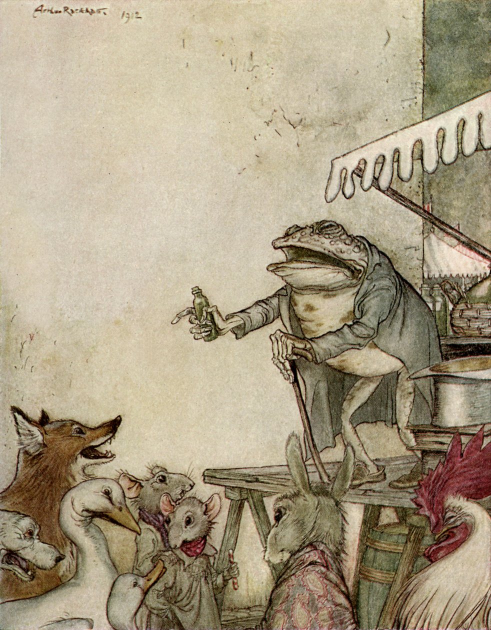 Æsops fabler af Arthur Rackham