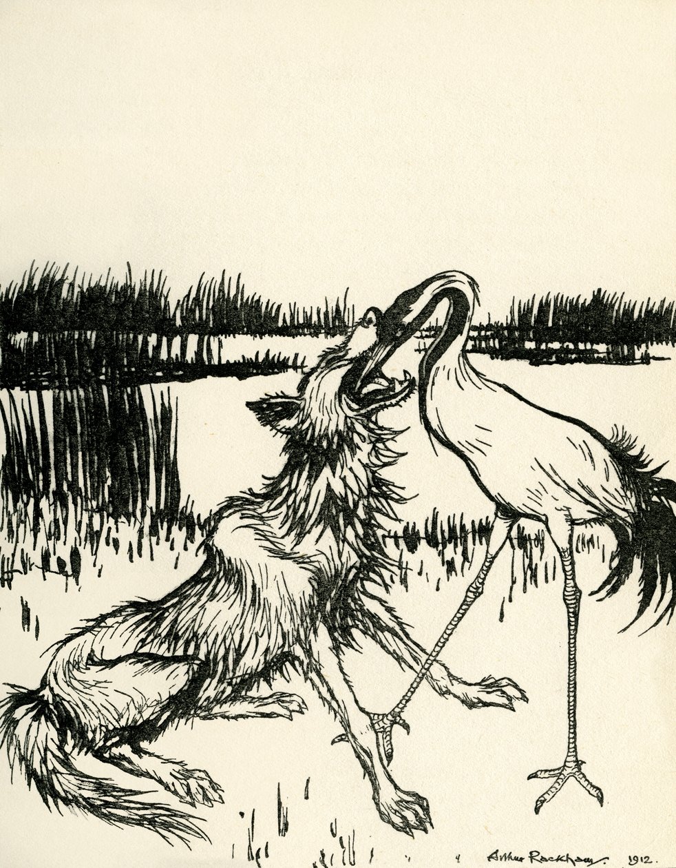 Æsops fabler af Arthur Rackham
