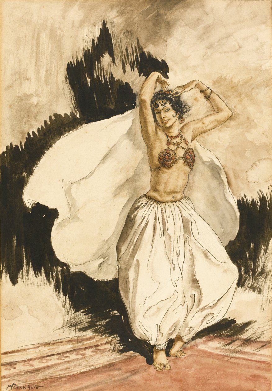 Anitras Dance. Illustration for Peer Gynt by Henrik Ibsen af Arthur Rackham