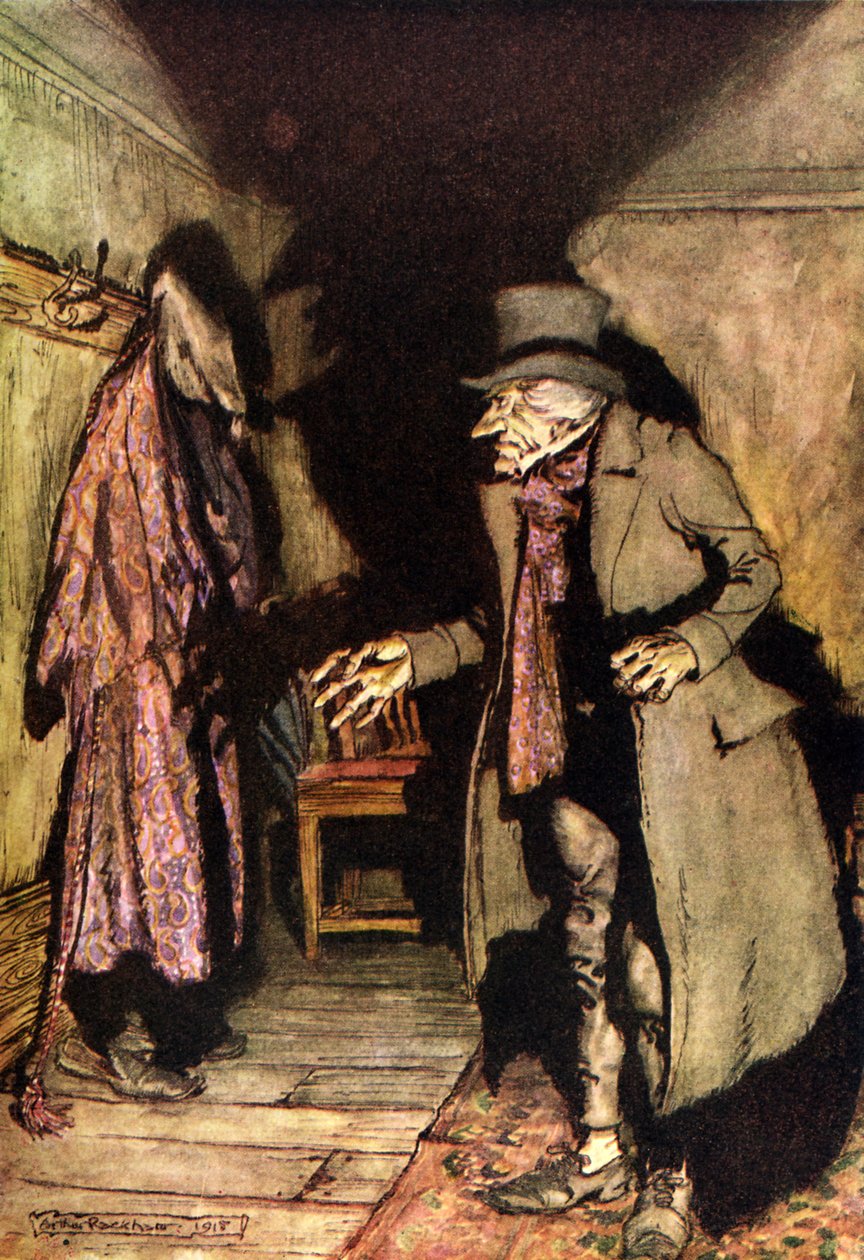 Charles Dickens s A Christmas Carol af Arthur Rackham