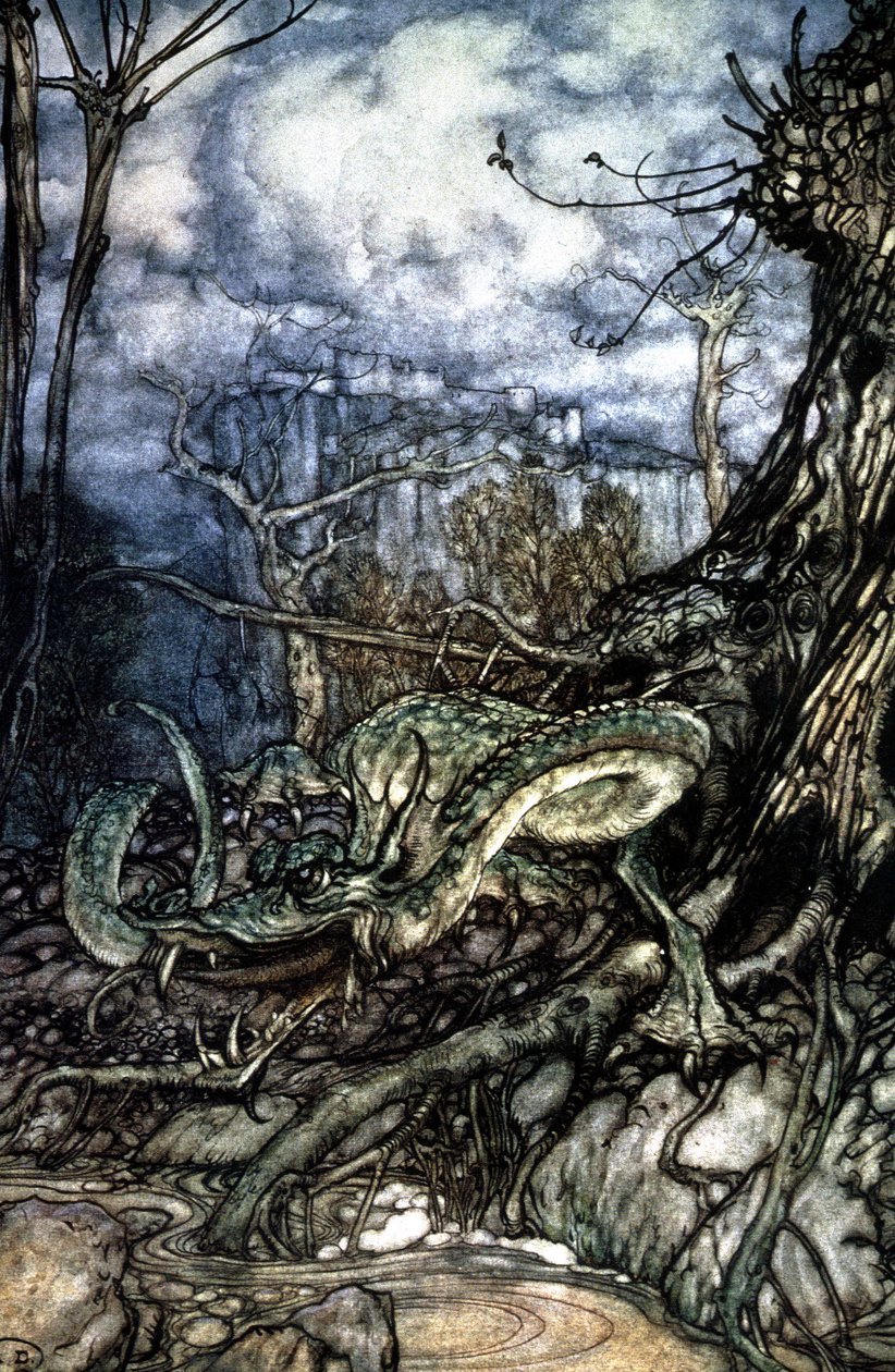Trække på af Arthur Rackham