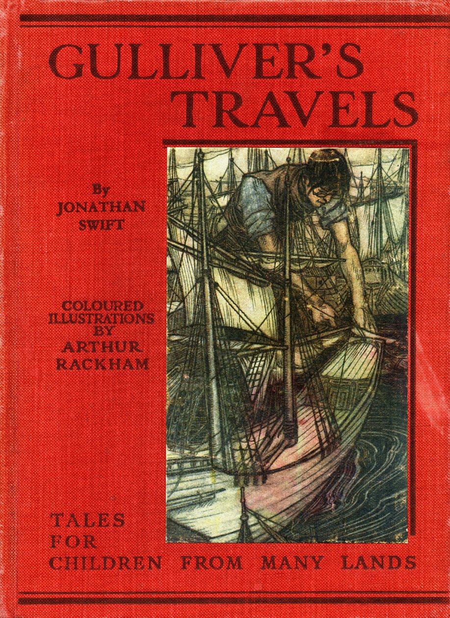Gullivers rejser af Jonathan Swift af Arthur Rackham