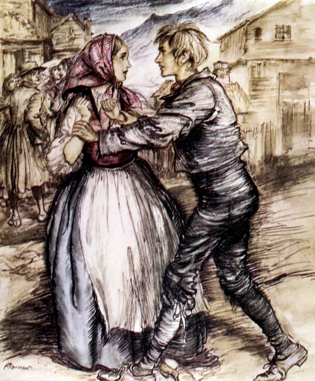 Henrik Ibsen s Peer af Arthur Rackham