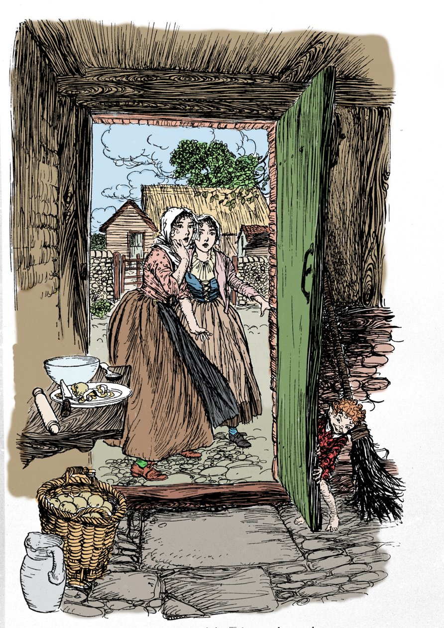 Illustration af Arthur RACKHAM (1867-1939) til Drømmen om en sommernat af William SHAKESPEARE af Arthur Rackham