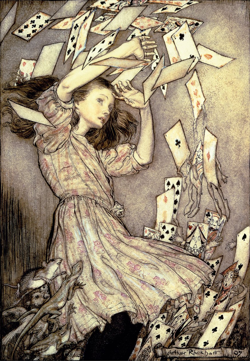 Illustration fra "Alice