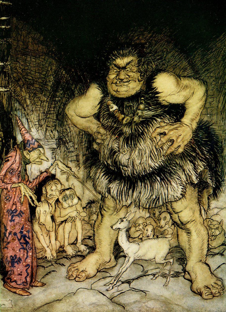 Jack the Giant Killer af Arthur Rackham