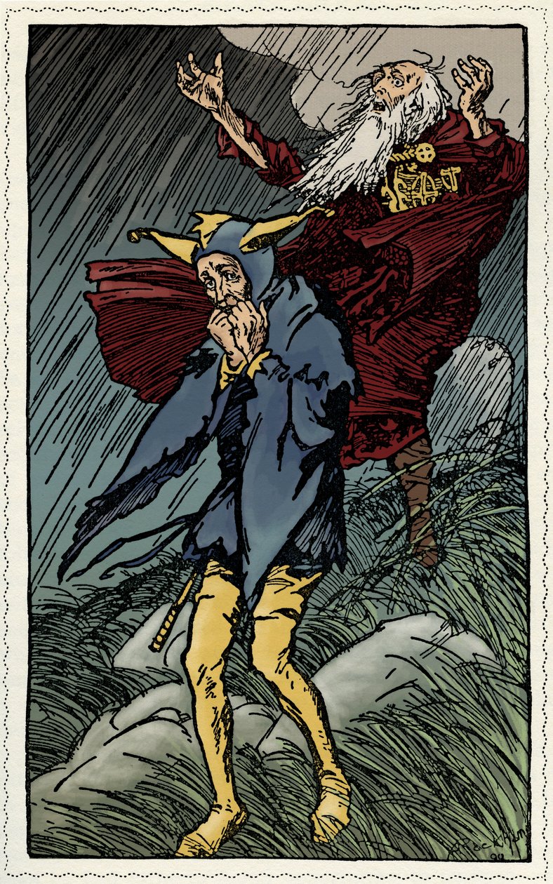 King Lear af William Shakespeare af Arthur Rackham