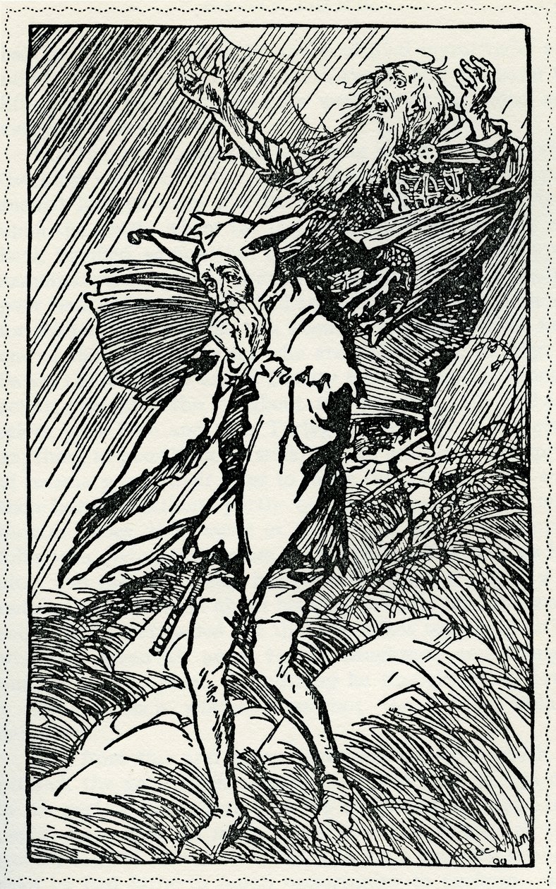 King Lear af William Shakespeare af Arthur Rackham