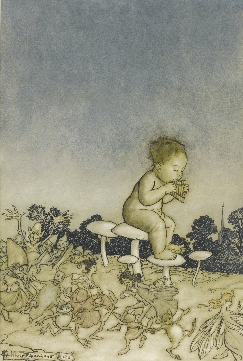 Peter Pan, 1906 af Arthur Rackham