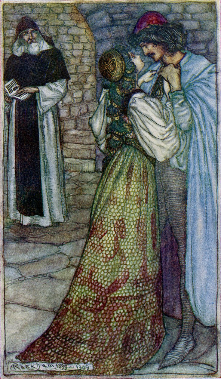 Romeo og Julie af William Shakespeare af Arthur Rackham