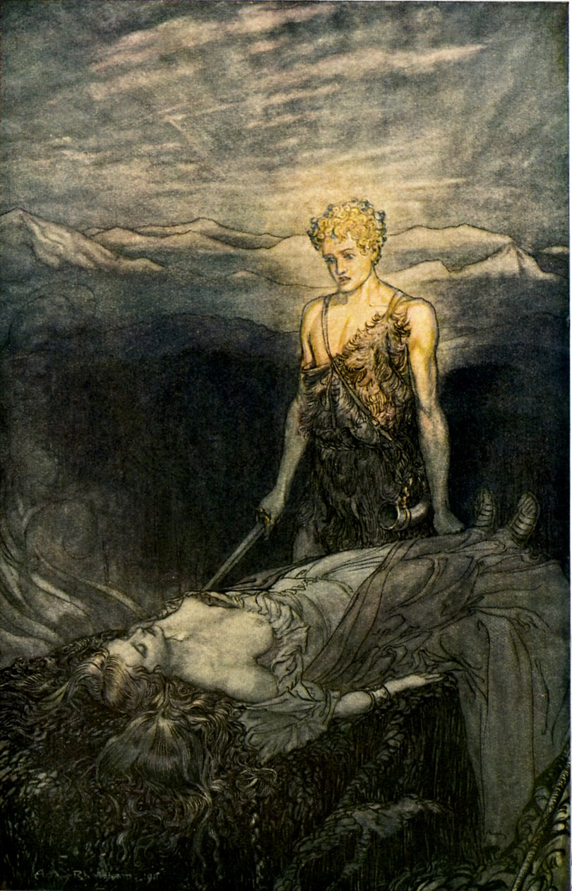 Siegfried af Arthur Rackham