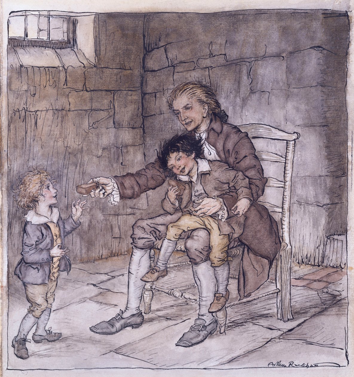 Sir William Thornhill af Arthur Rackham