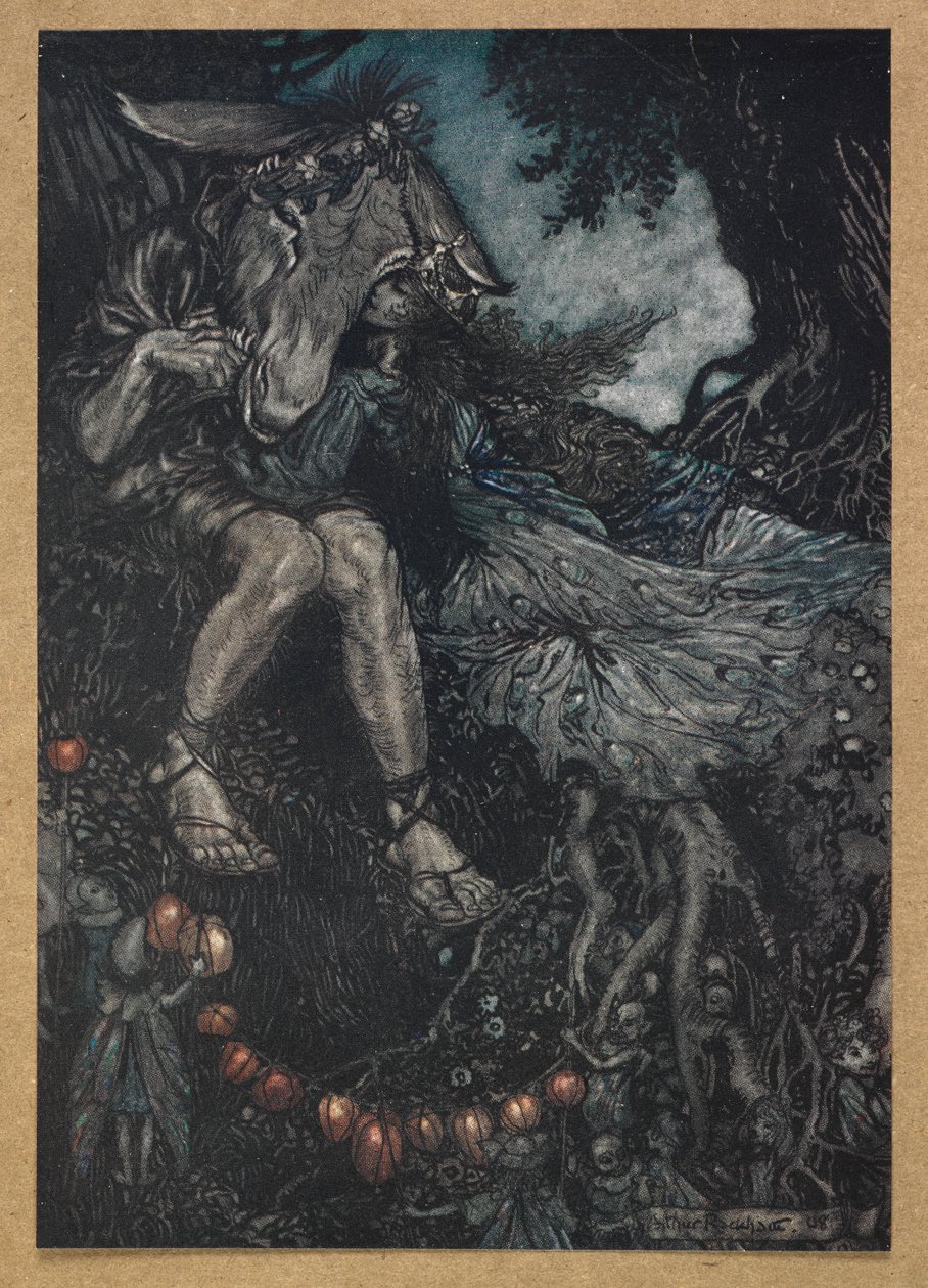Sov du, så vil jeg vinde dig i mine arme«. Bund og Titania. En scene fra 