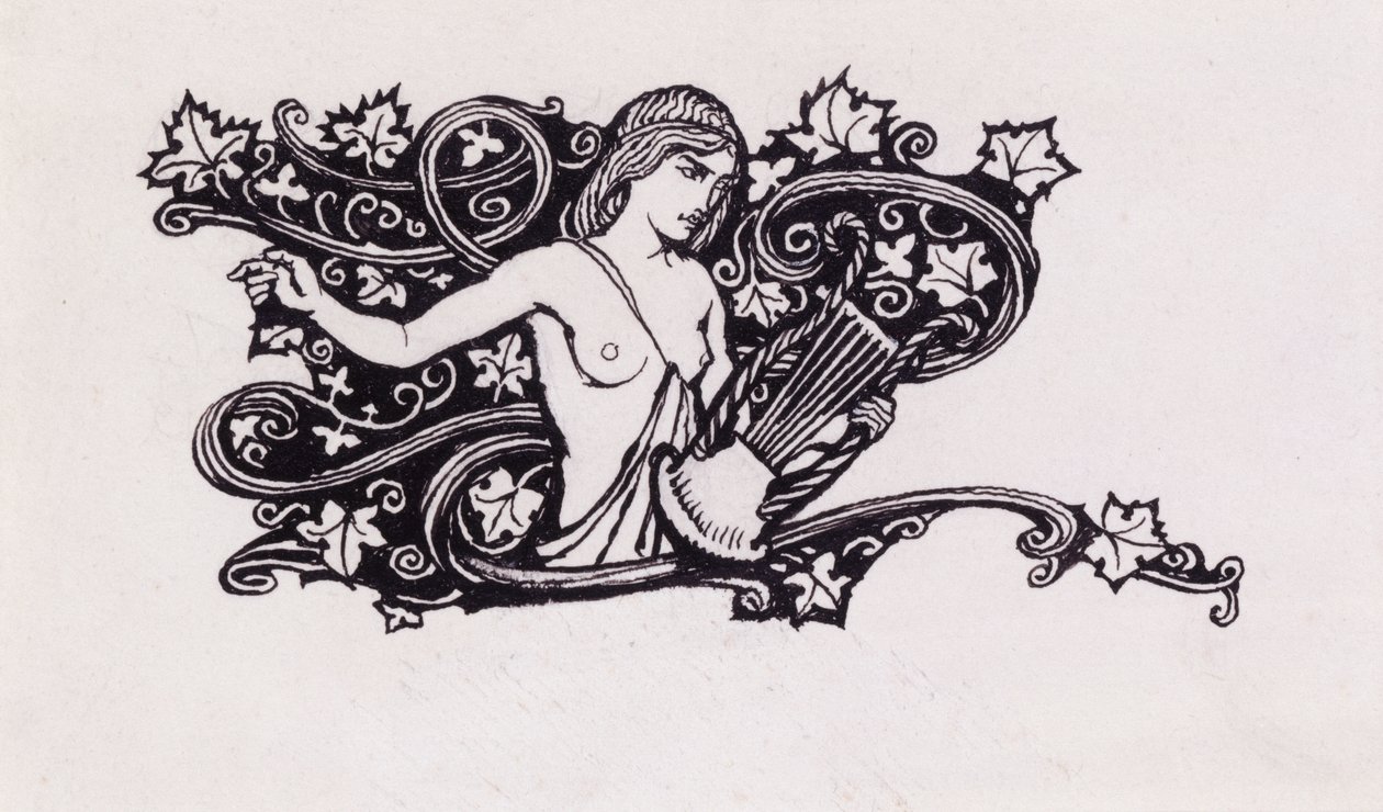 Sweetest Echo, Sweetest Nymph, illustration fra Comus, af John Milton (1608-74), version udgivet 1921 af Arthur Rackham