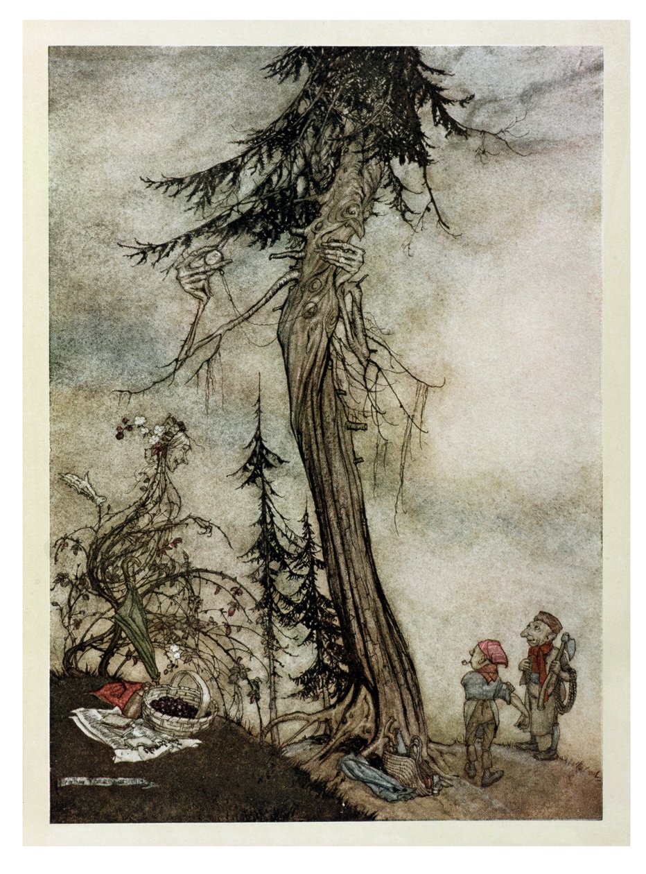 Gran-Tree and the Bramble, illustration fra 
