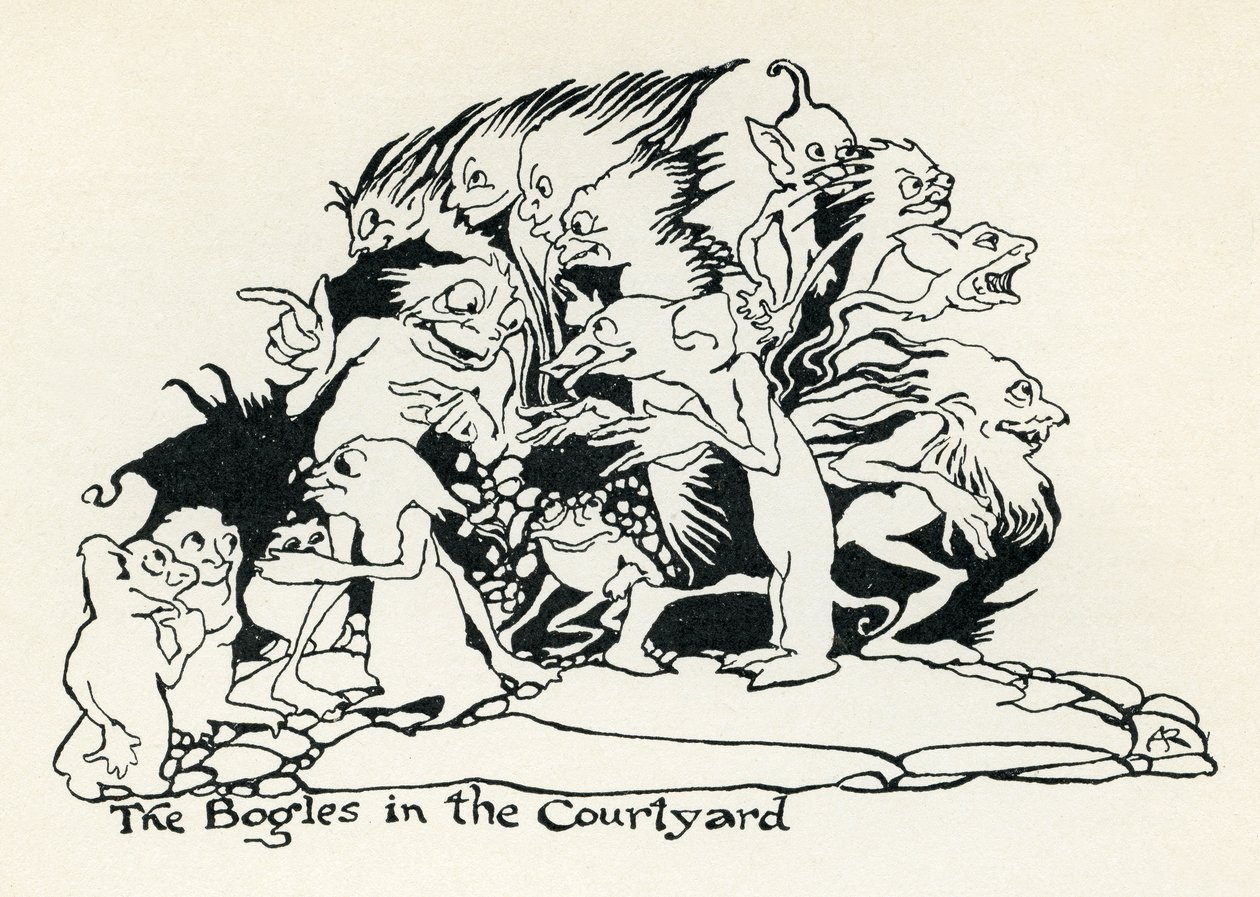 Den gyldne bold af Arthur Rackham