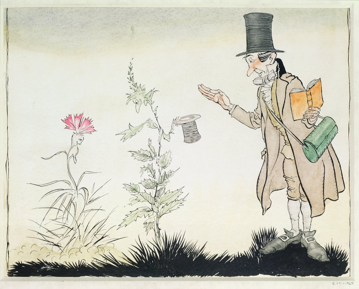 Professoren kan ikke fordrage den slags, illustration til 