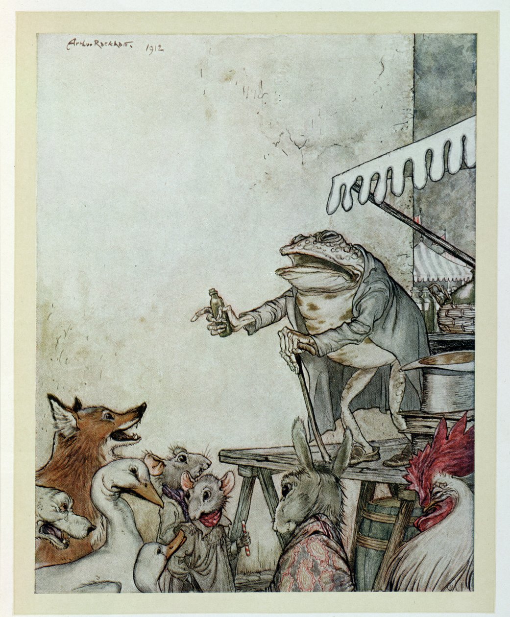 The Quack Frog, illustration fra 