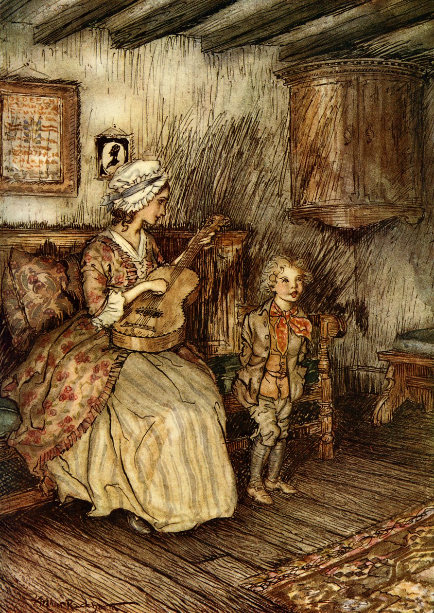 Præsten fra Wakefield af Arthur Rackham