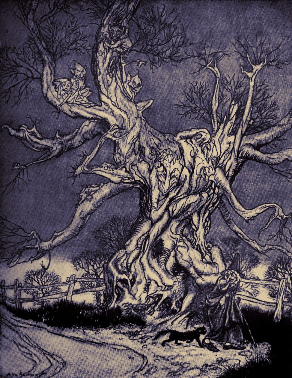 Legenden om Sleepy Hollow af Arthur Rackham