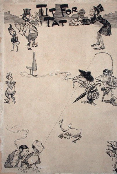 Tit for Tat, illustration fra Cassell
