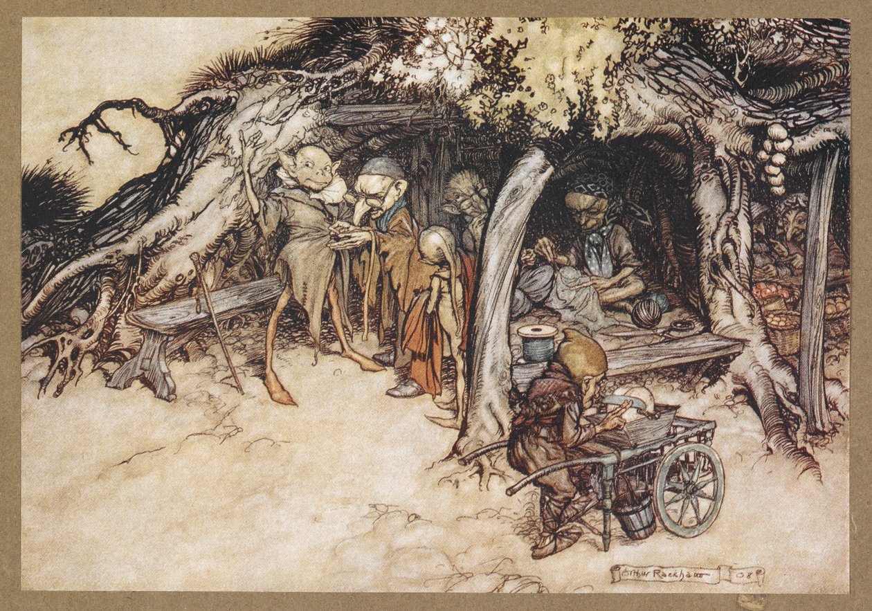At lave mine små nisser frakker«. En scene fra 