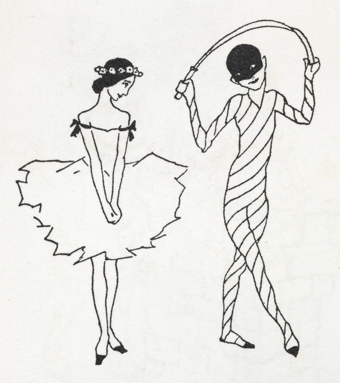 To dansere af Arthur Rackham