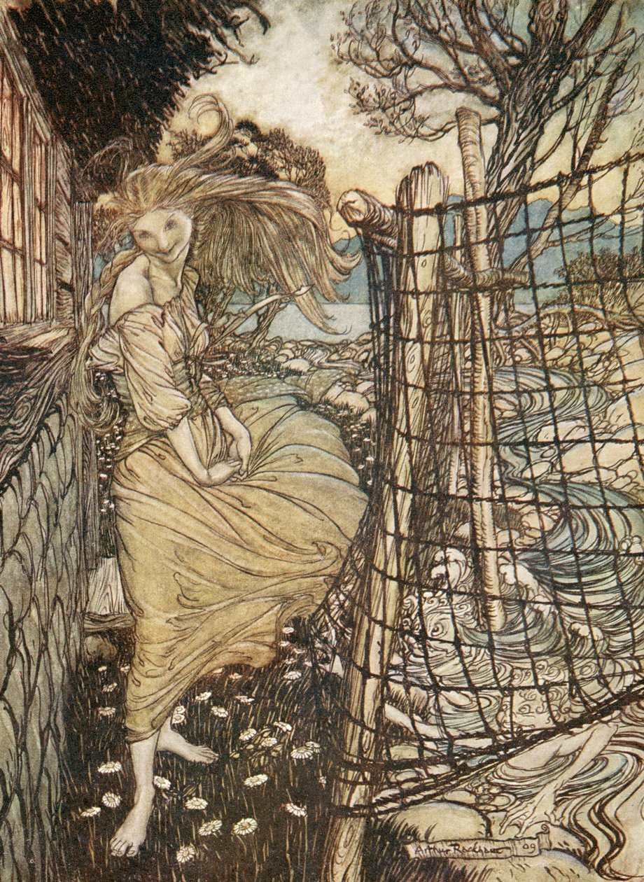 Undine af Friedrich de la Motte Fouque af Arthur Rackham