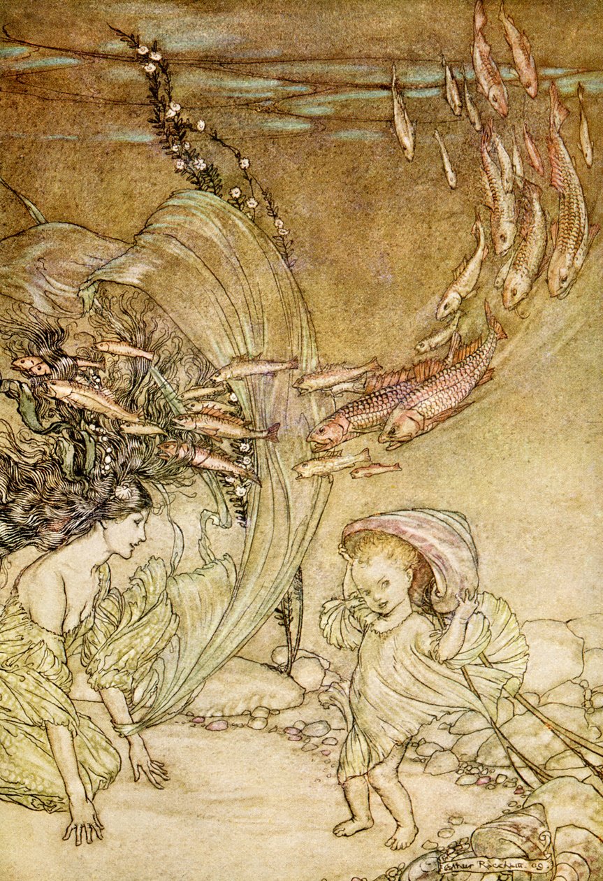 Undine af Friedrich de la Motte Fouque af Arthur Rackham